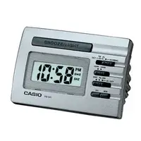 在飛比找PChome24h購物優惠-CASIO 數字小型電子鬧鐘(灰)