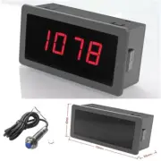 Car Auto 4 Digital Motor Red LED Tachometer RPM Speed Measure Gauge Meter 0-9999 (for: Honda)
