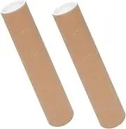 Cabilock 2Pcs Heavy Duty Poster Storage Tube with End Caps Document Tube for Artwork and Prints Secure Transport