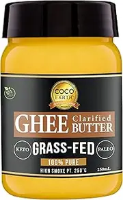 Coco Earth Grass-Fed Ghee Butter 250 ml