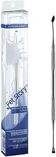Dog Tooth Scaler,Stainless Steel Pet Tooth Scaler and Scraper - 6.69 inches Double Headed Pet Teeth Cleaning Tools for Dog and
