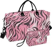 [YXYZRMY] Travel Duffel Bag Bengal Cat Fur Texture Gym Bag Sports Tote Bag with Multiple Interior Pockets Shoulder Weekender Bag for Women Men with Toiletry Bag 20.5”x 7.9”x 13.8, Multi-Colored, one