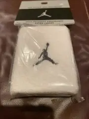 Vintage Nike Michael Jordan Jumpman Wristbands White & Black- NEW