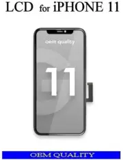 Apple iPhone 11 LCD Display + Touchscreen - OEM Quality (LG - DTP / C3F) - Black