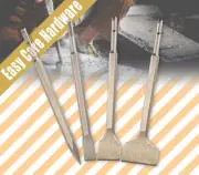 SDS + Hammer Masonry Chisel Flat 20 40 75 mm Point Drill Scaling Bit Set 250mm