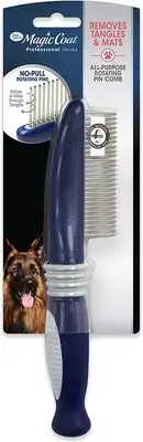 Four Paws Magic Coat Comb with Rotating Pins Dog Brush Removes Tangles and Mats