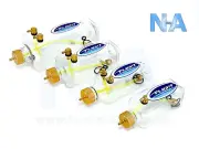 Fuel Tank Clear Bottle Type Petrol Nitro Gas Jet Plane Boat Aluminium Brass RC