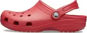 Crocs Unisex Classic Clog Shoe Style 10001-001 Color - Red