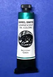 Daniel Smith LUMINESCENT OIL COLORS - IRIDESCENT GREEN 37 ml painting artist