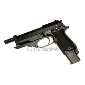【Hunter】全新日本KSC(奕凱)台灣代工BERETTA M93R II全金屬單/3連發瓦斯BB槍