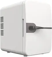 6L Refrigerator Car Semiconductor USB Refrigeration/Heat Skin Care Beverage Multi-Purpose Auto/Home Refrigerator(WHITE Right)