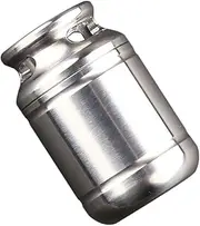 WOFASHPURET Keychain Pill Holder Lightweight Titanium Pill Case for Travel Pocket Fob Keyring Medicine Holder for Camping and Daily Use