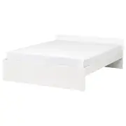 VIHALS bed frame, white, Queen