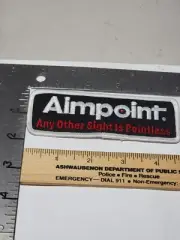 Aimpoint Sight Firearm Gun Patch Hat Shirt Jacket