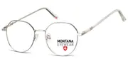 Montana Eyewear MM586 MM586C Men's Glasses Gunmetal Size 50 - Private Health Rebate - Blue Light Block Available