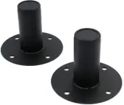 Speaker Mount Stand Top Bracket 4.21"×3.15" Pole Mount for Speaker Cabinets