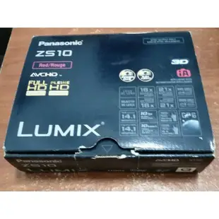(可議價) LUMIX DMC-ZS10 數位相機 送16G記憶卡 電池 Panasonic 國際牌 (臨江夜市可自取)