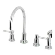 Kingston Brass KS872.DLBS Concord 1.8 GPM Widespread Kitchen - Chrome