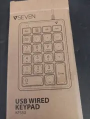 Seven USB Numeric Keypad - KP400 NIB Free Shipping M1