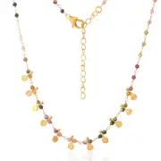 Perissa Necklace in Sterling Silver with Shiny Finish