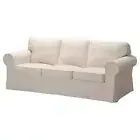 IKEA Ektorp 3 Seat Sofa Cover - Lofallet Beige