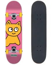 Meow Skateboards | Big Cat Complete (Pink) 8.25" | Podium Supply Co.