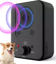 Ultrasonic anti Barking Device, Rechargeable Dog Bark Deterrent for Indoor & Out