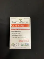 Forces of Nature Cold & Flu Maximum Strength Org .34 oz