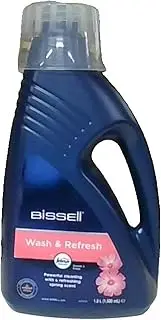 [Bissell] Wash & Refresh Febreze Carpet Shampoo | Blossom & Breeze Scent With Febreze | For Use With All Leading Upright Carpet Cleaners | 1078N, Dark Blue