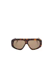geometric sunglasses 58,One size Nude