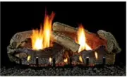 Empire WMH Stacked Aged Oak 7pc Refractory Log Set, VF, LS30SRAO- LOGS ONLY
