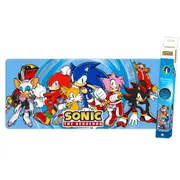 Sonic The Hedgehog Sonic Characters XXL Gaming Desk Mat (90 x 40cm/35.5 x 15.7")