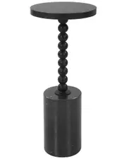 Uttermost Bead Marble Drink Table