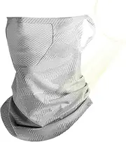 [Generic] Sun Cover - Ice Silk Sun Half Face Cover - Breathable Sunscreen Shield Outdoor Sports Gaiter for Motorcycle Lawn Work Cycling Fishing Skiing Hiking Women Men