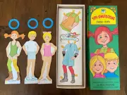 Vintage Pippi Longstocking Paper Dolls 4390/7409 Whitman 1976 Vintage NEW