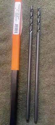 5/16" Extra Long Drill Bit 12" Aircraft Extension Bit HSS New 2pc USA Hertel