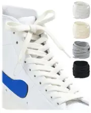 2 Pairs Elastic Shoe Laces For Sneakers 5/16" No Tie Shoelaces For Adults And...