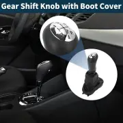 5 Speed Gear Shifter Knob with Cover for Renault Clio II 2001-2005 Plastic