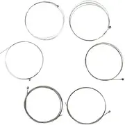 Leeofty Electric Guitar Strings Set 1-6 Strings Steel Wire Guitar Replacement Accessories