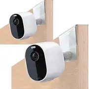 Uogw 2Pack Gutter Mount for Arlo Pro 4/Pro 3/Pro 2/Pro/Arlo Pro 5S 2K/Go 2/Arlo Ultra2/Ultra/Arlo Essential/eufy E/eufy 2C/Nest/Simplisafe,Attaches to Gutter Without Tools or Wall Damage