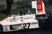 Peter Gethin Lola T370 Ford British GP 1974 Motor Racing Old Photo