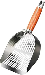 WeiLaiKeQi Cat Litter Scooper Pet Sand Waste Scooper Easy to Clean Hollow Litter Scoop Sifting Litter Scoop for Puppy Rabbits Bunny