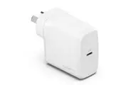 Cygnett CY4738PDWCH PowerPlus 45W USB-C PD GaN Fast Wall Charger, Palm-Size, Portable