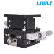 LABLT 60×60mm 3Axis Linear Stage Trimming Platform Bearing Tuning Sliding Table