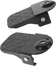 Totority 1 Pair Folding Bike Pedals Replacement Skid Electric Bike Pedals with Wear Resistant Texture for Rainy Days for Comfortable Riding