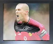 Manchester United FC Keane Signed Boot (Framed)