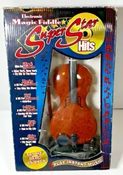 ELECTRONIC "MAGIC FIDDLE" PLAY YOURSELF TUNES MUSICAL SUPERSTAR HITS. NIB