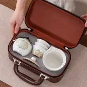 High-end travel tea set, business gifts, light luxury souvenirs, Chinese style