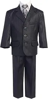 [Gwen and Zoe] Charcoal Grey Boys Suit,Light Grey Toddler,Ring Bearer,Kids Gray Tuxedo,Communion,Boys' Suits,Trajes para Niños de Vestir