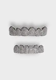 [Poster Grl] Billionaire Bling Teeth Grills
